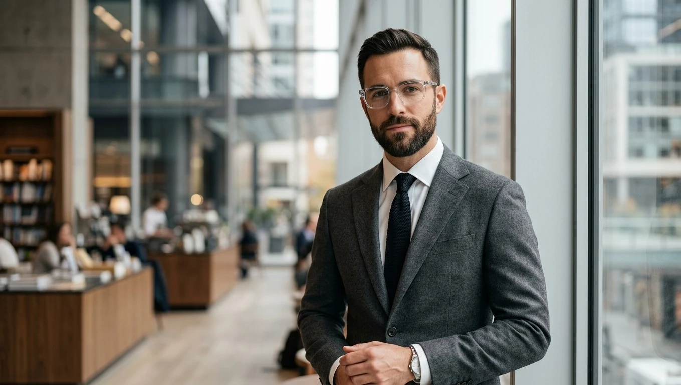 Óculos masculino em alta em 2026: tendências e modelos