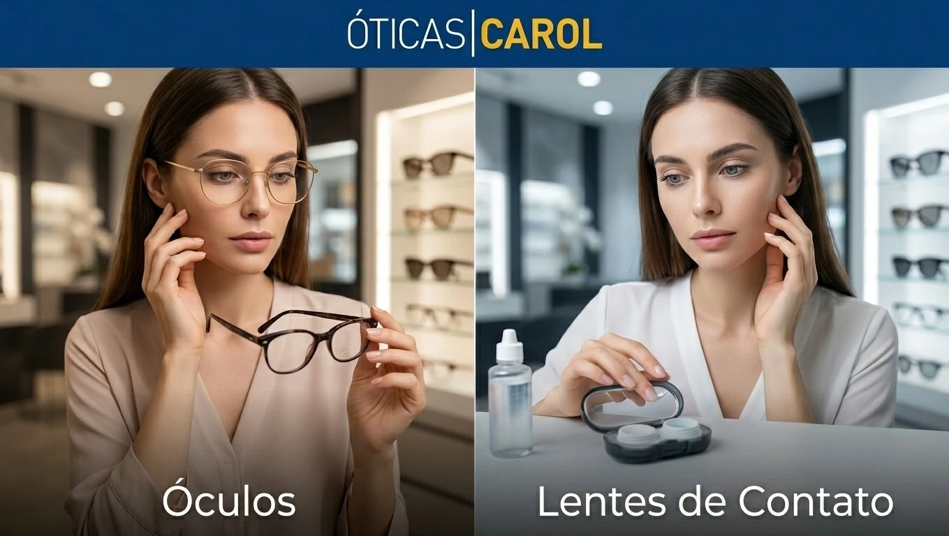 Óculos ou lente de contato: qual é melhor para você?